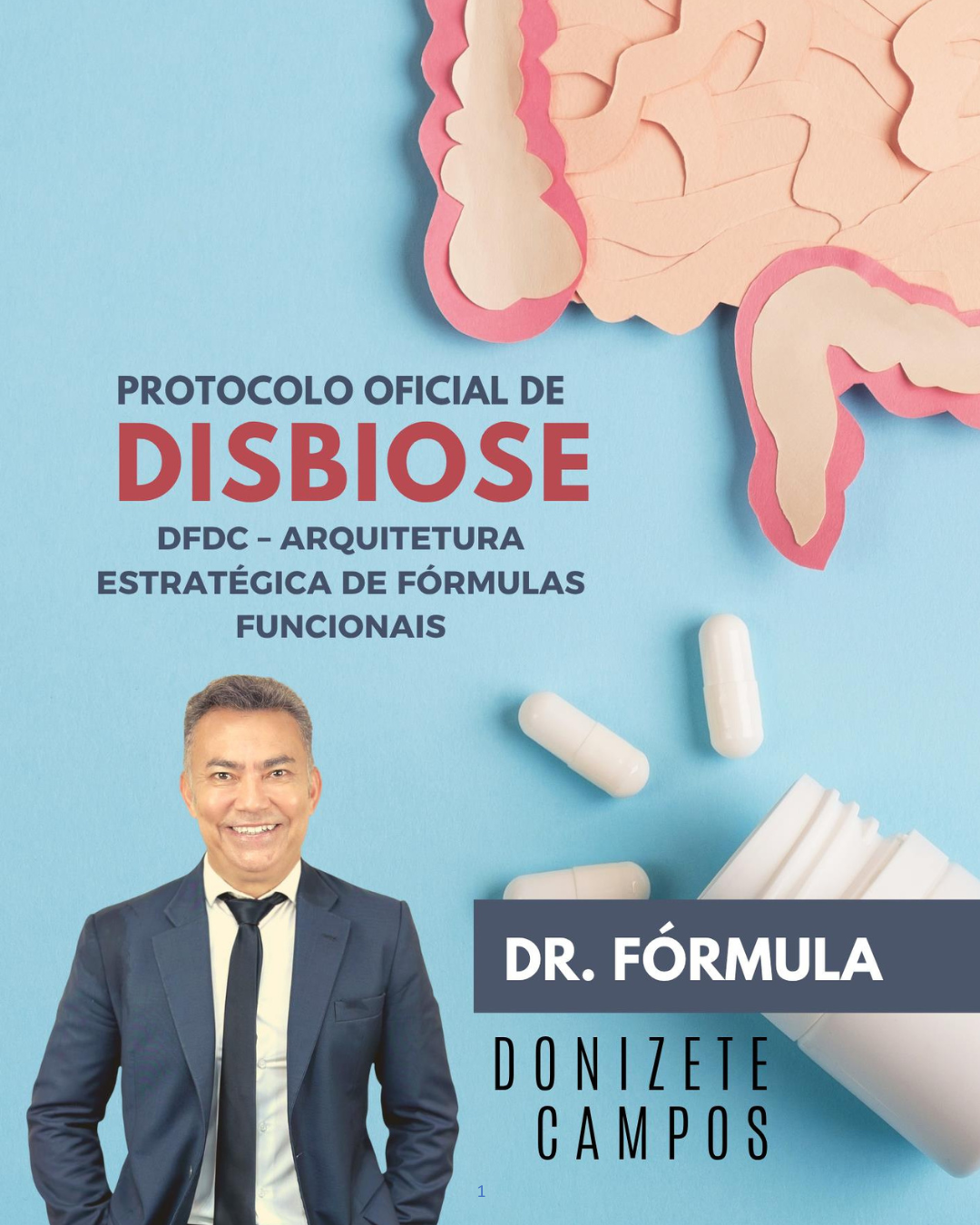 Capa do Protocolo Oficial de Disbiose